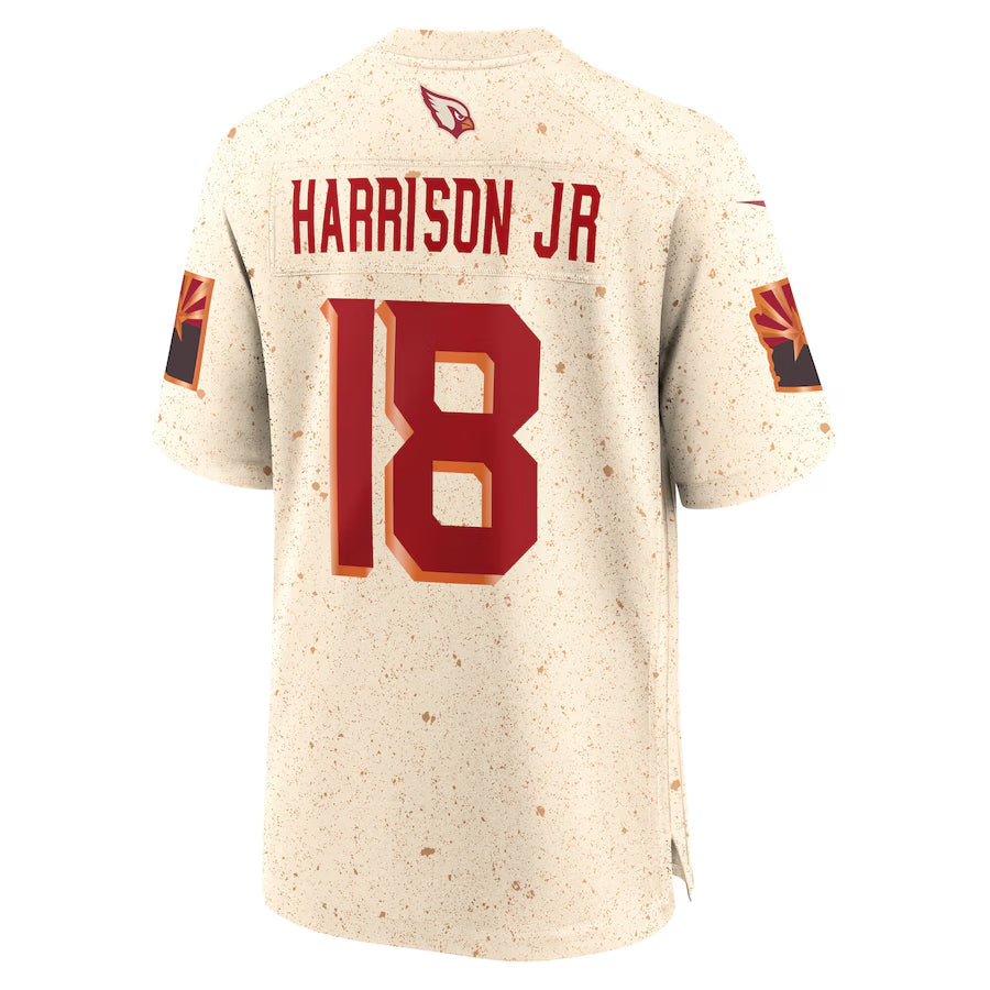 Kieara A.Cardinals #18 Marvin Harrison Jr. Player Rivalries Collection Game Stitched Jerseys