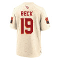 Kieara A.Cardinals #19 Carson Beck Player Cream Rivalries Collection Game Stitched Jerseys