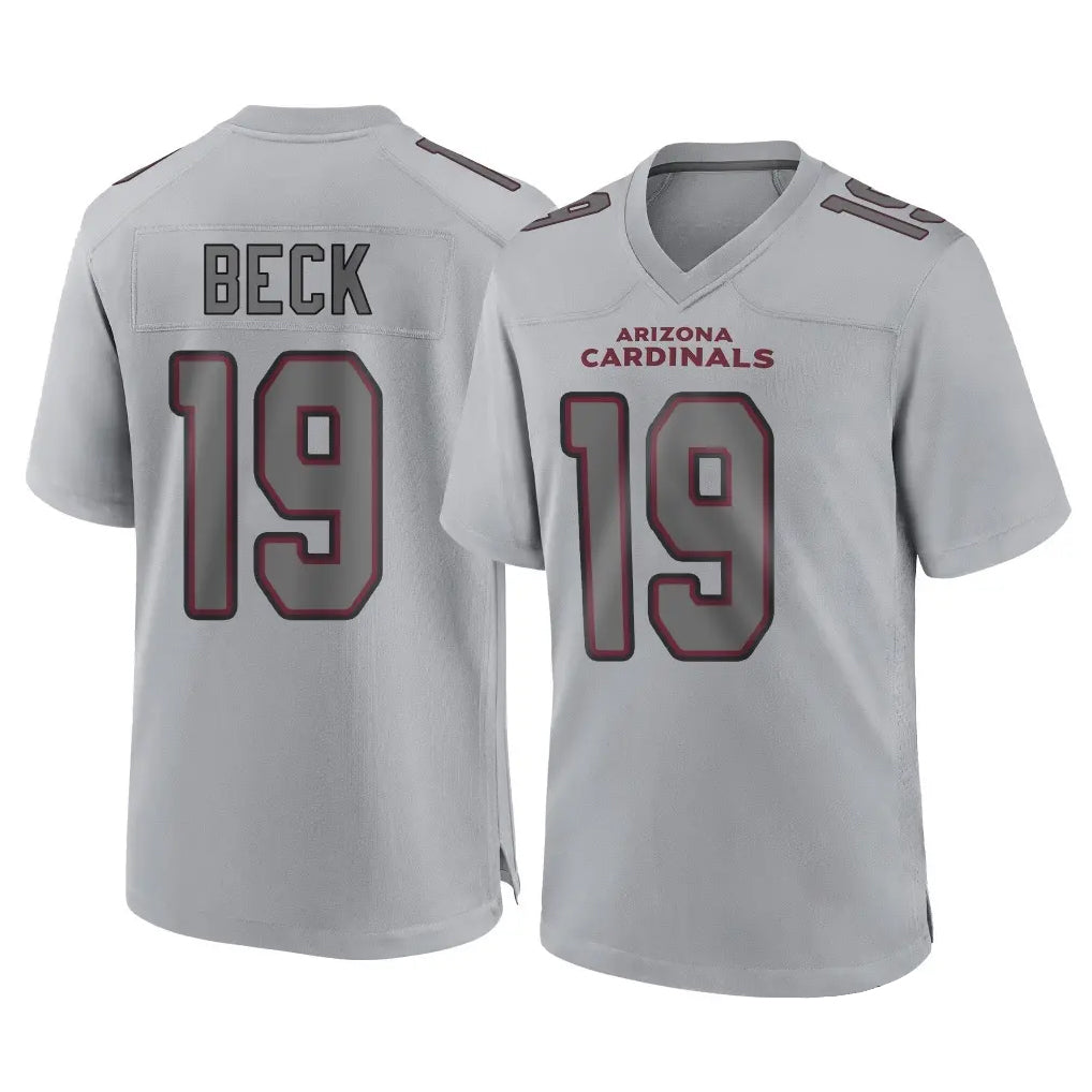 Kieara A.Cardinals #19 Carson Beck Player Gray Fashion Home Game Stitched Jerseys
