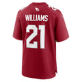 Kieara A.Cardinals #21 Garrett Williams Player Cardinal Limited Home Game Stitched Jerseys