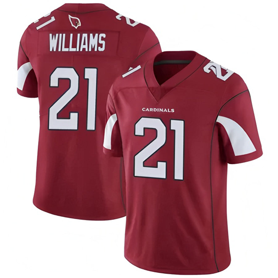 Kieara A.Cardinals #21 Garrett Williams Player Cardinal Vapor Untouchable Limited Stitched Jerseys