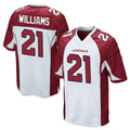 Kieara A.Cardinals #21 Garrett Williams Player White Cardinal Home Game Stitched Jerseys