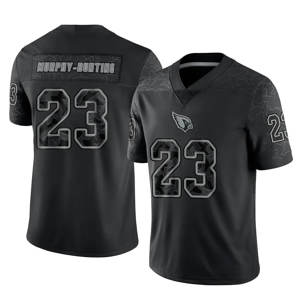 Kieara A.Cardinals #23 Sean Murphy-Bunting Player Black RFLCTV Limited Home Game Stitched Jerseys