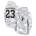 Kieara A.Cardinals #23 Sean Murphy-Bunting Player Camo Salute to Service Hoodies Stitched Jerseys