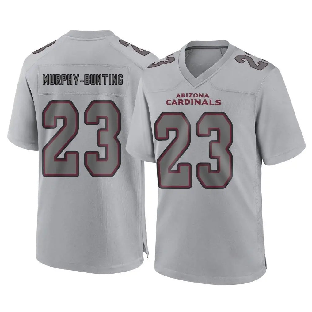 Kieara A.Cardinals #23 Sean Murphy-Bunting Player Gray Fashion Home Game Stitched Jerseys