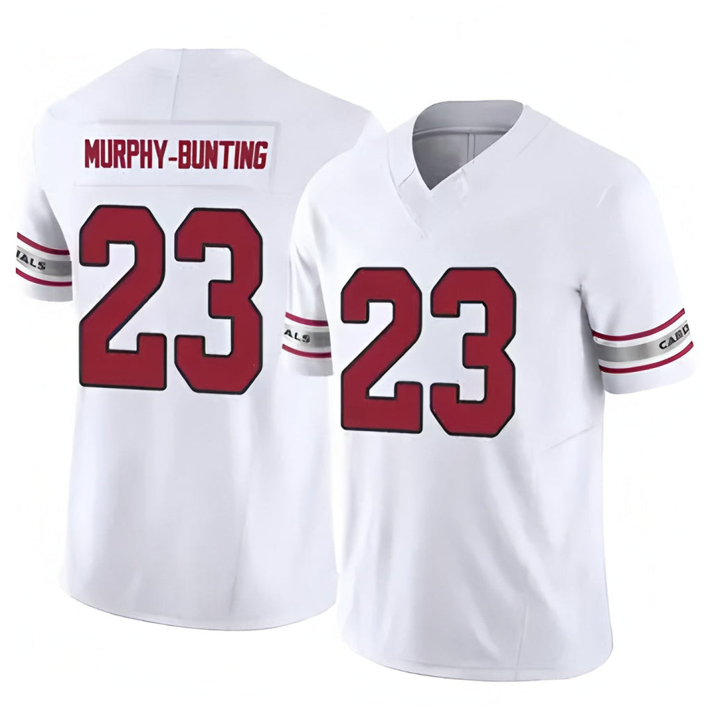 Kieara A.Cardinals #23 Sean Murphy-Bunting Player White Limited Home Game Stitched Jerseys