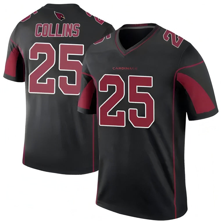 Kieara A.Cardinals #25 Zaven Collins Player Black Vapor Limited Elite Stitched Jerseys