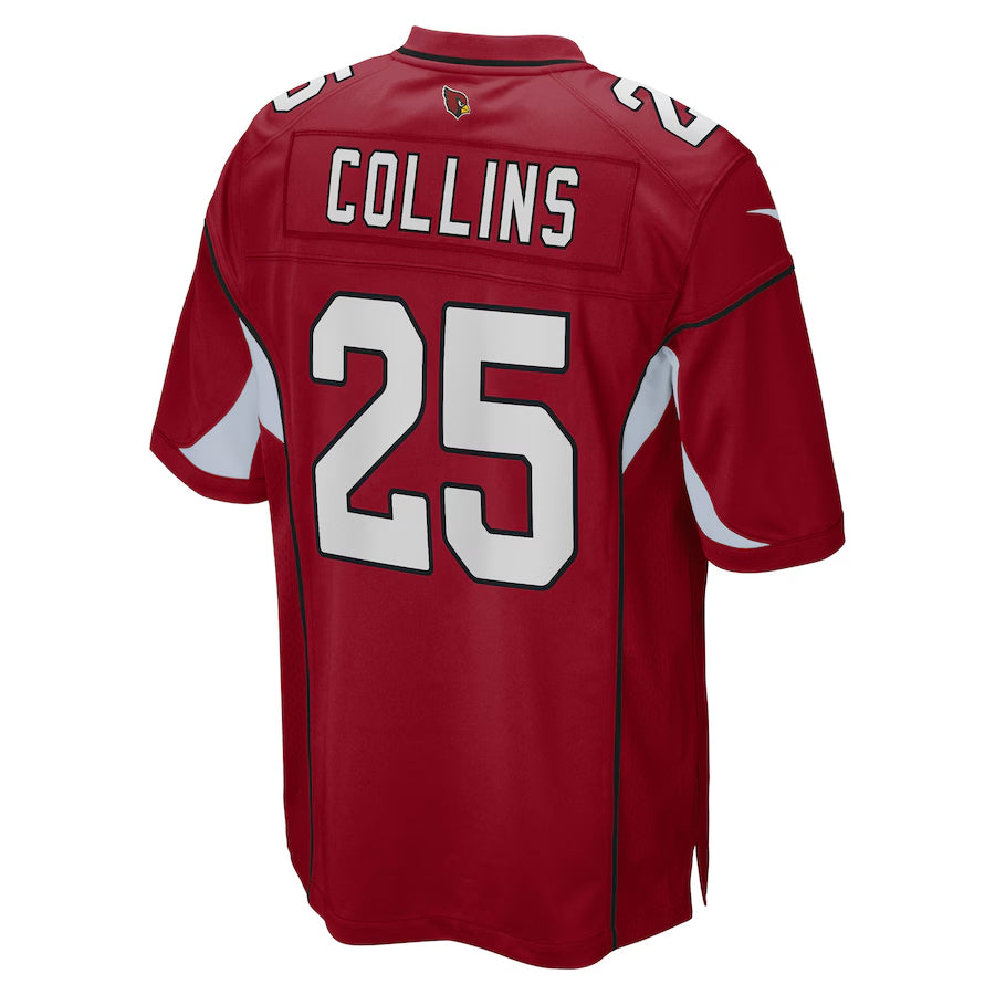 Kieara A.Cardinals #25 Zaven Collins Player Cardinal Game Stitched Jerseys
