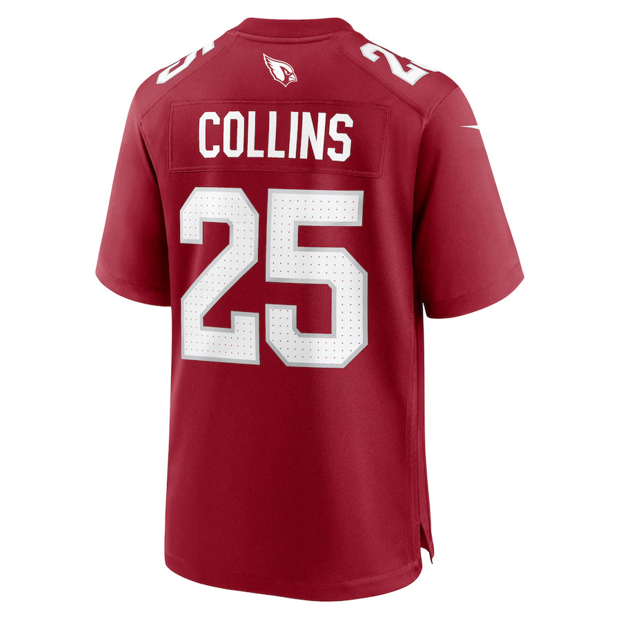 Kieara A.Cardinals #25 Zaven Collins Player Cardinal Home Game Stitched Jerseys