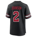 Kieara A.Cardinals #2 Will Johnson Player Black Alternate Game Stitched Jerseys
