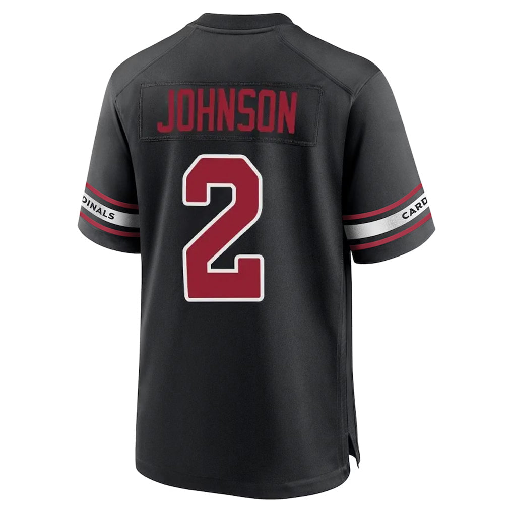Kieara A.Cardinals #2 Will Johnson Player Black Alternate Game Stitched Jerseys
