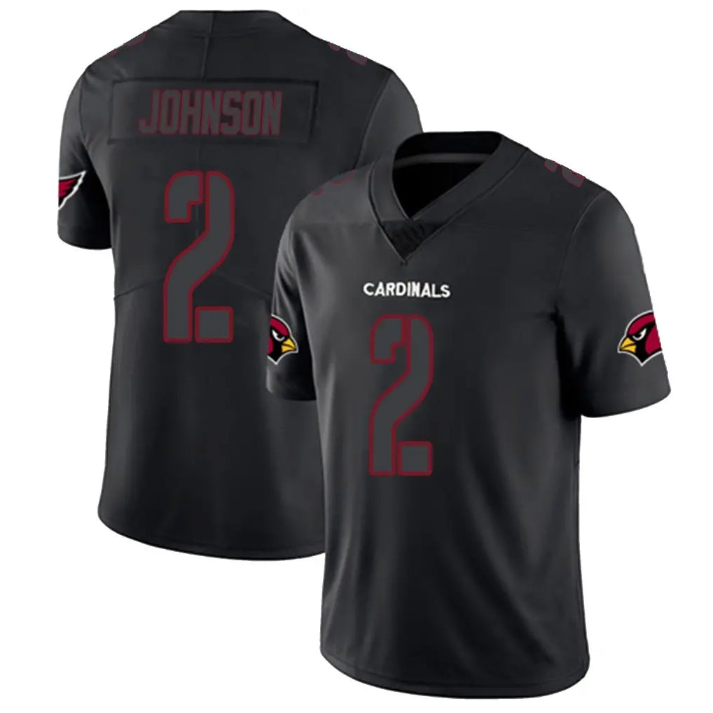 Kieara A.Cardinals #2 Will Johnson Player Black Impact Limited Home Game Stitched Jerseys
