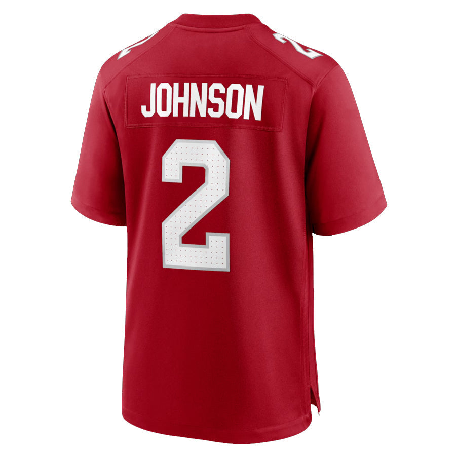 Kieara A.Cardinals #2 Will Johnson Player Cardinal Limited Home Game Stitched Jerseys