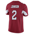 Kieara A.Cardinals #2 Will Johnson Player Cardinal Vapor Limited Home Game  Stitched Jerseys