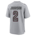 Kieara A.Cardinals #2 Will Johnson Player Gray Fashion Home Game Stitched Jerseys
