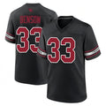 Kieara A.Cardinals #33 Trey Benson Player Black Home Game Stitched Jerseys