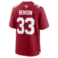 Kieara A.Cardinals #33 Trey Benson Player Cardinal Home Game Stitched Jerseys