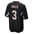 Kieara A.Cardinals #3 Budda Baker Player Black Alternate Game Stitched  Jerseys