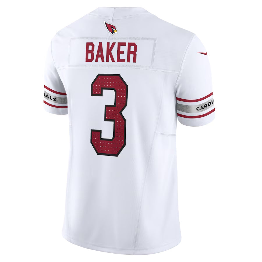Kieara A.Cardinals #3 Budda Baker Player White Vapor F.U.S.E. Limited Stitched Jerseys