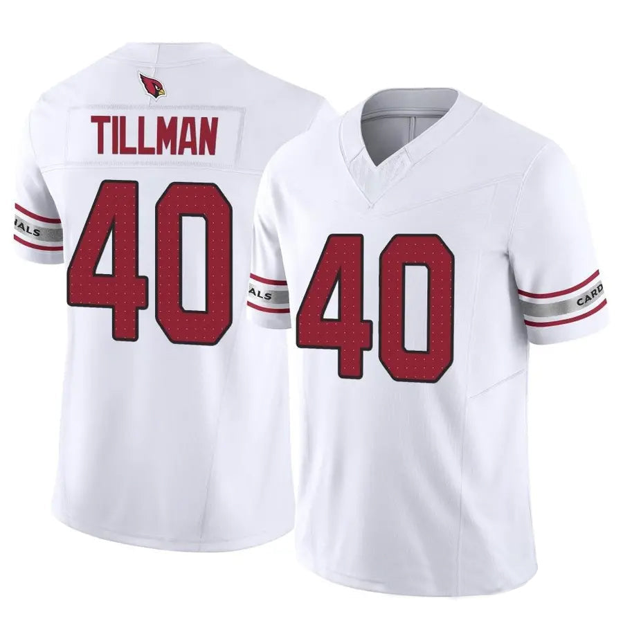 Kieara A.Cardinals #40 Pat Tillman Player White Game Road Stitched Jerseys