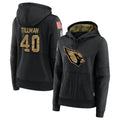 Kieara A.Cardinals #40 Pat Tillman Player Black Salute to Service Limited Hoodie Stitched Jerseys