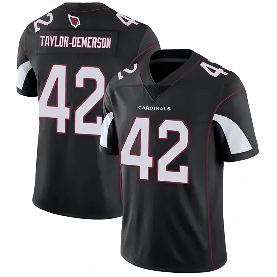 Kieara A.Cardinals #42 Dadrion Taylor-Demerson Player Black Limited Stitched Jerseys