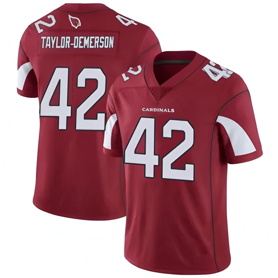 Kieara A.Cardinals #42 Dadrion Taylor-Demerson Player Red Limited Stitched Jerseys