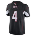 Kieara A.Cardinals #4 Jeremiyah Love Player Black Vapor Limited Home Game Stitched Jerseys