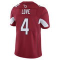 Kieara A.Cardinals #4 Jeremiyah Love Player Cardinal Vapor Limited Home Game  Stitched Jerseys