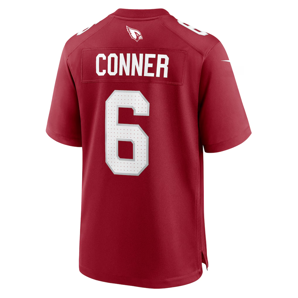 Kieara A.Cardinals #6 James Conner Cardinal Home Game Stitched Jerseys
