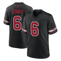 Kieara A.Cardinals #6 James Conner Player Black Alternate Game Stitched Jerseys