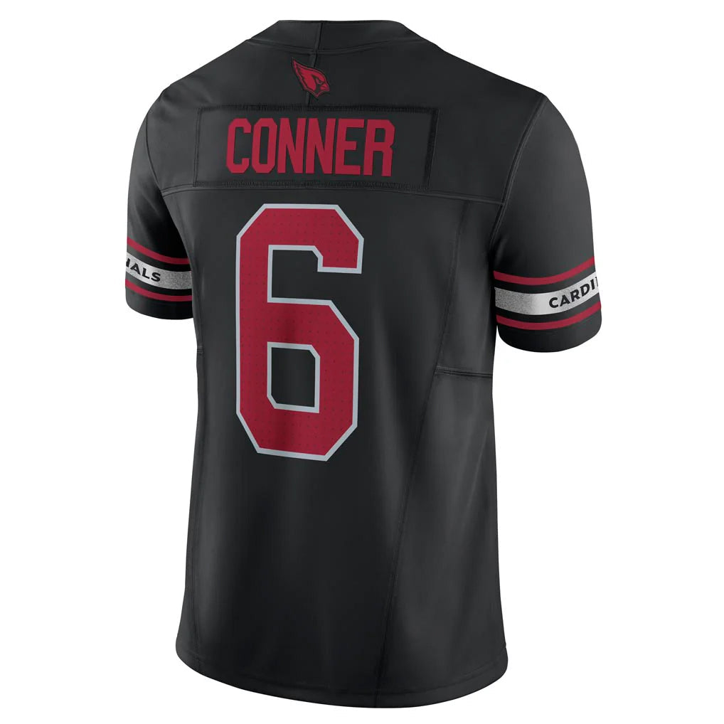 Kieara A.Cardinals #6 James Conner Player Black Vapor F.U.S.E. Limited Stitched Jerseys