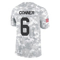 Kieara A.Cardinals #6 James Conner Player Camo Salute to Service Limited Home Stitched Jerseys