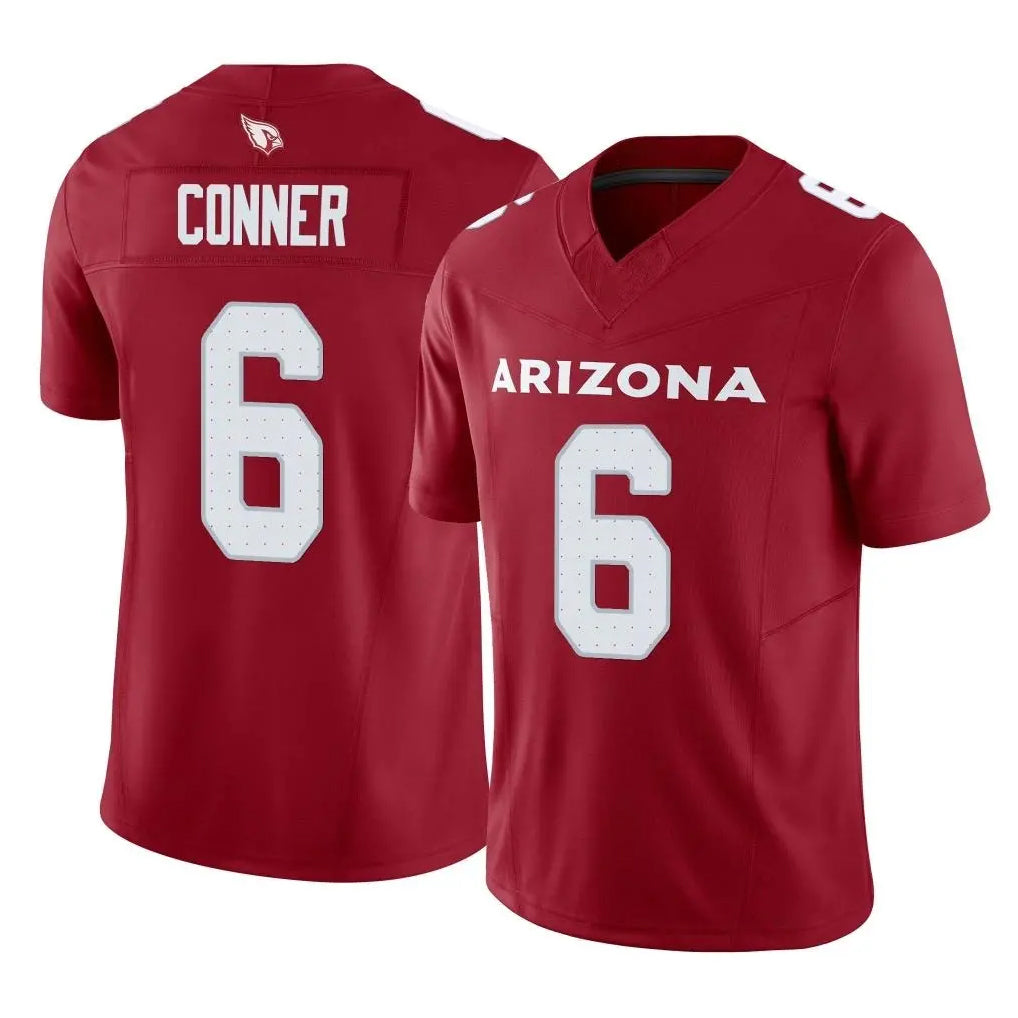 Kieara A.Cardinals #6 James Conner Player Cardinal Vapor F.U.S.E. Limited Home Game Stitched Jerseys