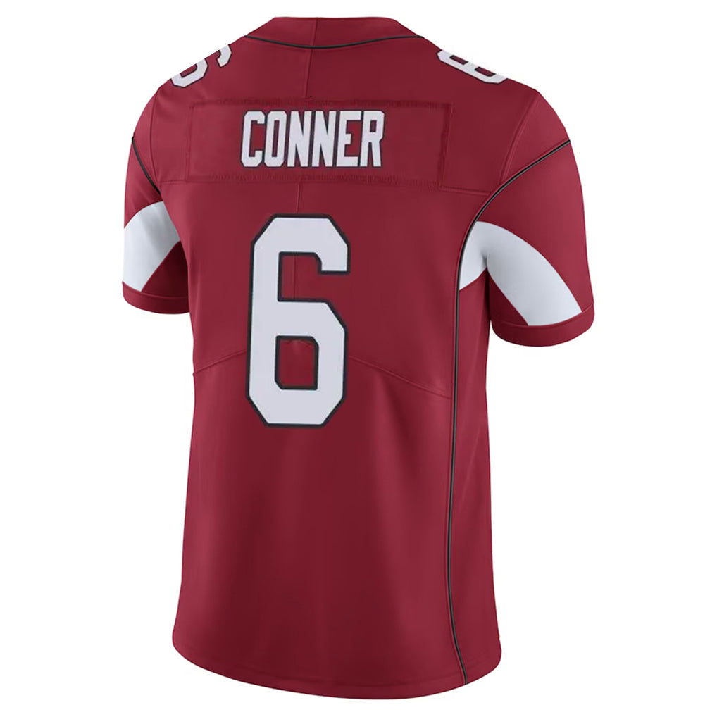 Kieara A.Cardinals #6 James Conner Player Cardinal Vapor Limited Home Game  Stitched Jerseys