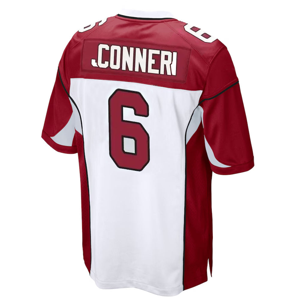 Kieara A.Cardinals #6 James Conner Player White Cardinal Home Game Stitched Jerseys