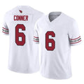 Kieara A.Cardinals #6 James Conner Player White Vapor F.U.S.E. Limited Home Game Stitched Jerseys