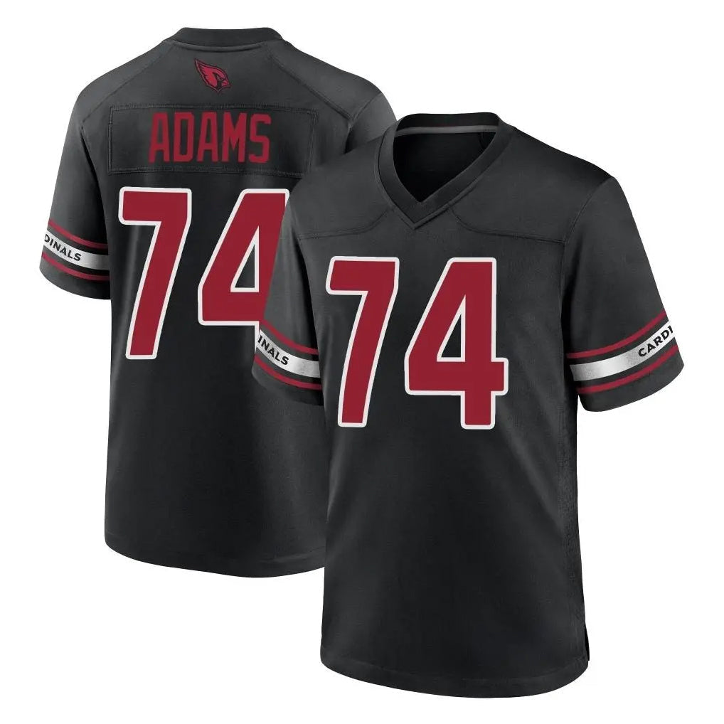 Kieara A.Cardinals #74 Isaiah Adams Player Black Alternate Game Stitched Jerseys
