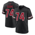 Kieara A.Cardinals #74 Isaiah Adams Player Black Alternate Game Stitched Jerseys