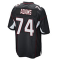 Kieara A.Cardinals #74 Isaiah Adams Player Black Home Game Stitched Jerseys