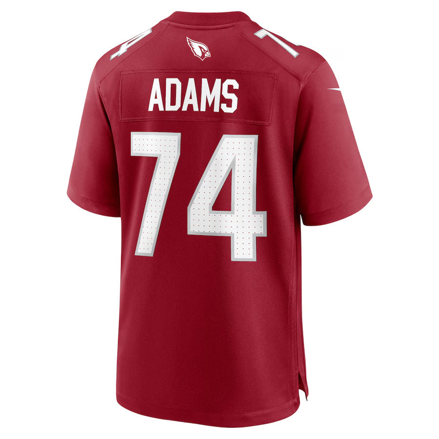 Kieara A.Cardinals #74 Isaiah Adams Player Cardinal Home Game Stitched Jerseys