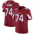 Kieara A.Cardinals #74 Isaiah Adams Player Red Game Stitched Jerseys