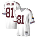 Kieara A.Cardinals #81 Anquan Boldin Player Mitchell & Ness White Legacy Replica Stitched Jerseys