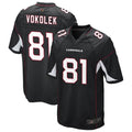 Kieara A.Cardinals #81 Travis Vokolek Player Black Game Stitched Jerseys