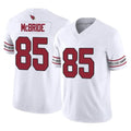 Kieara A.Cardinals #85 Trey McBride Player White Vapor F.U.S.E. Limited Home Game Stitched Jerseys