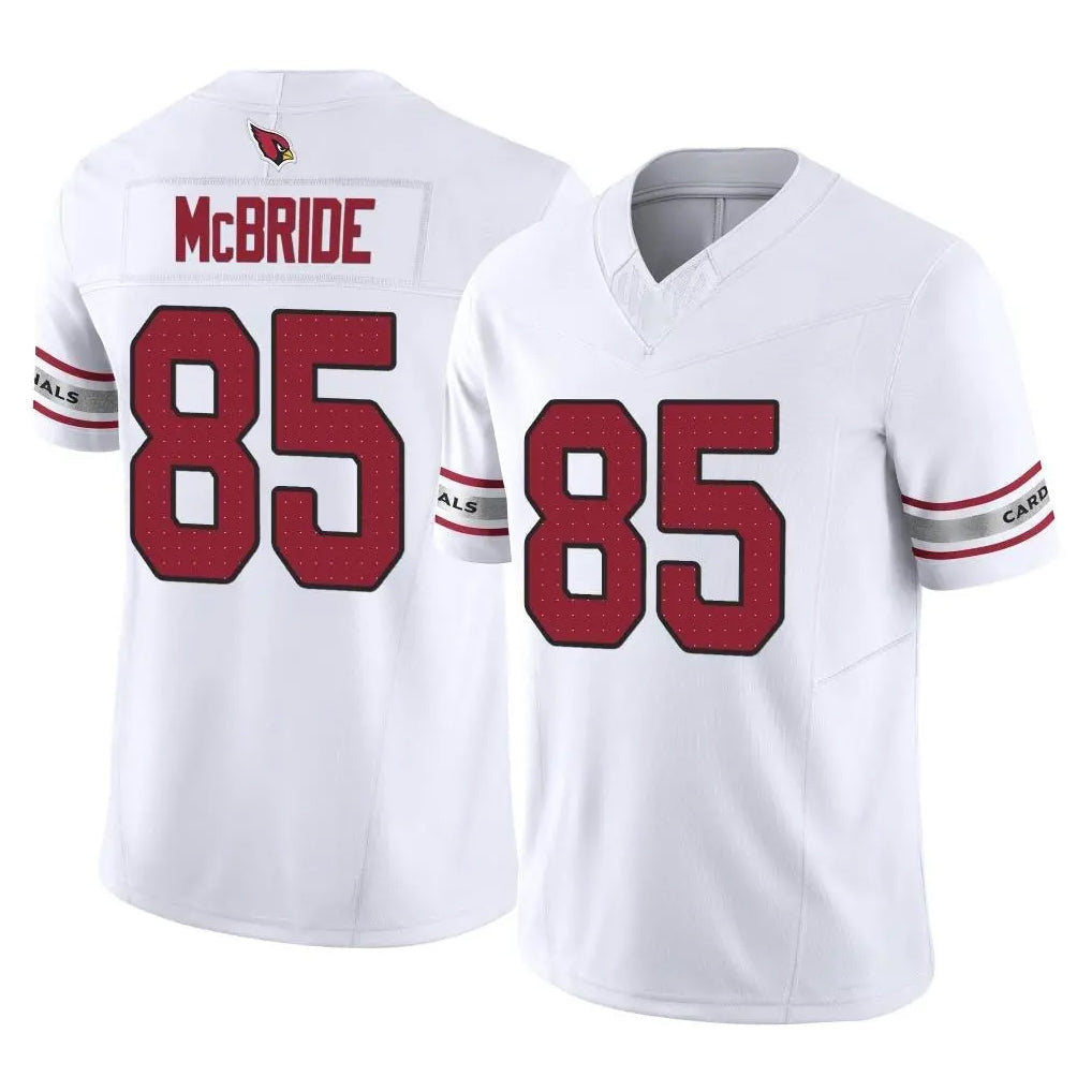 Kieara A.Cardinals #85 Trey McBride Player White Vapor F.U.S.E. Limited Home Game Stitched Jerseys