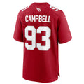 Kieara A.Cardinals #93 Calais Campbell Player Cardinal Home Game Stitched Jerseys