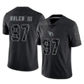 Kieara A.Cardinals #97 Walter Nolen III Player Black RFLCTV Limited Home Game Stitched Jerseys