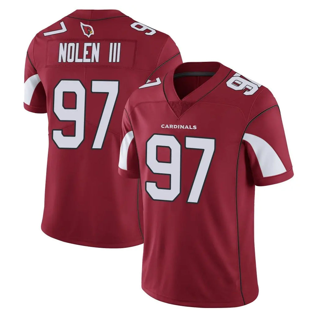 Kieara A.Cardinals #97 Walter Nolen III Player Cardinal Vapor Limited Home Game  Stitched Jerseys