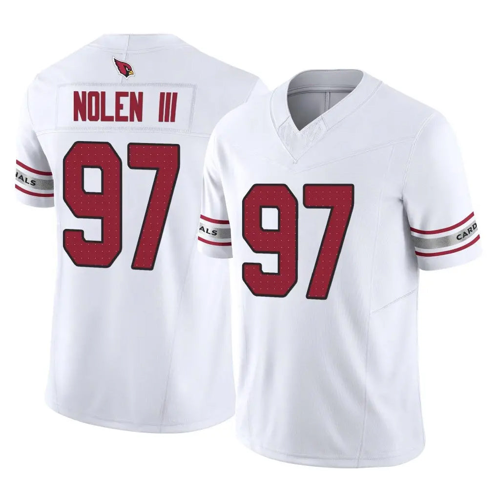 Kieara A.Cardinals #97 Walter Nolen III Player White Vapor F.U.S.E. Limited Home Game Stitched Jerseys